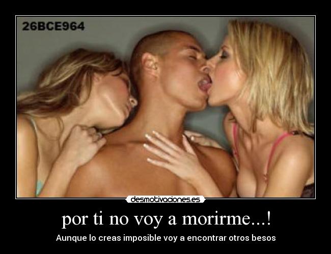 carteles besos desmotivaciones