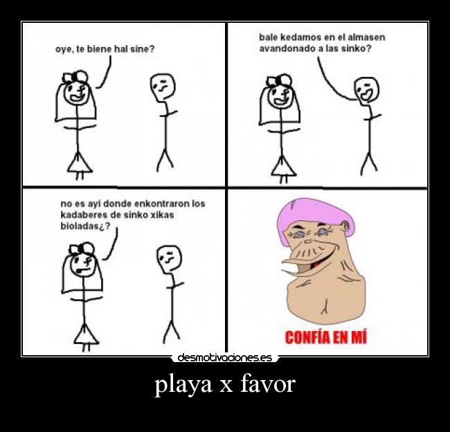 playa x favor - 