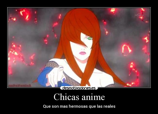 Chicas anime - Que son mas hermosas que las reales