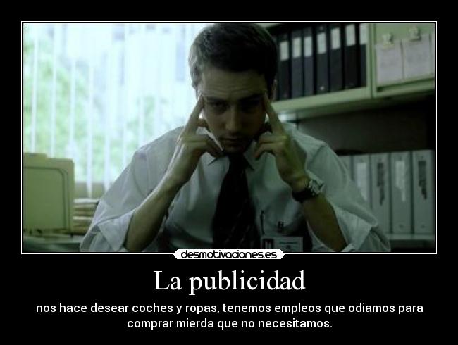 La publicidad - 