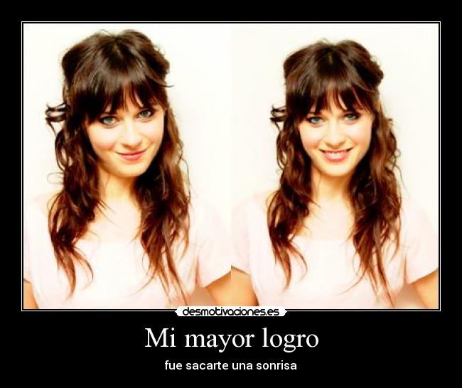 Mi mayor logro -