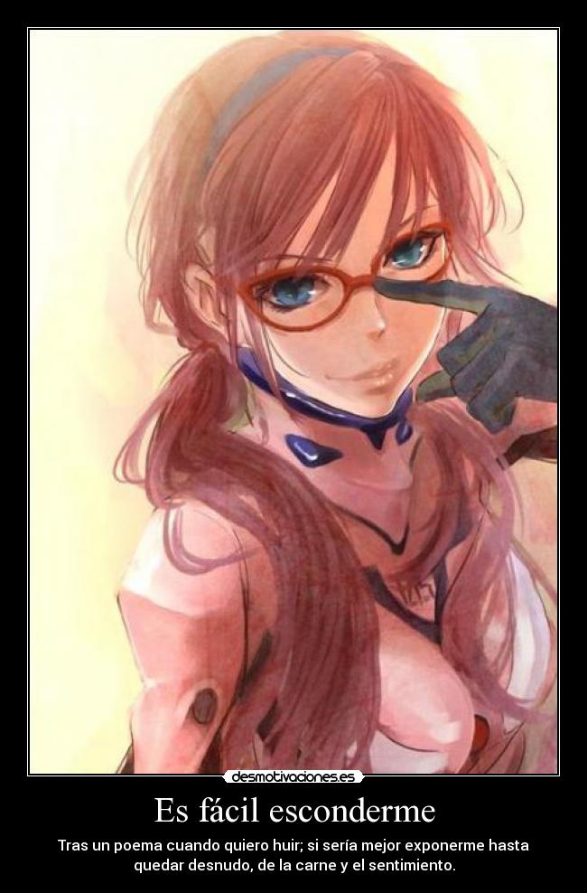 Es fácil esconderme -