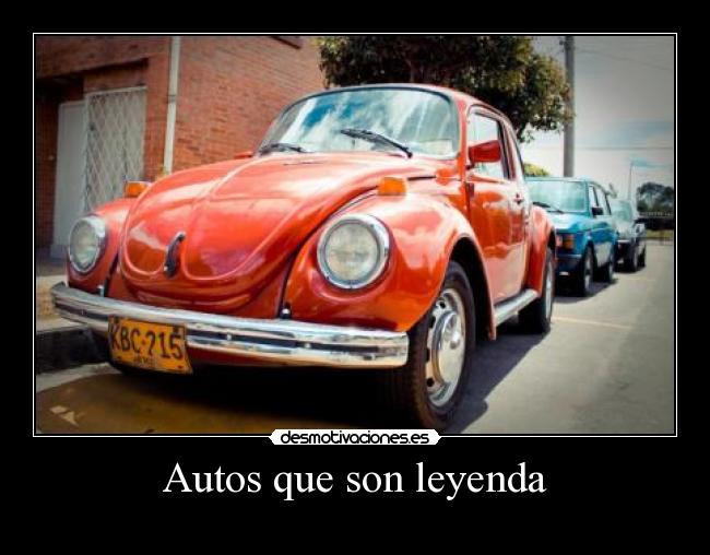 Autos que son leyenda -