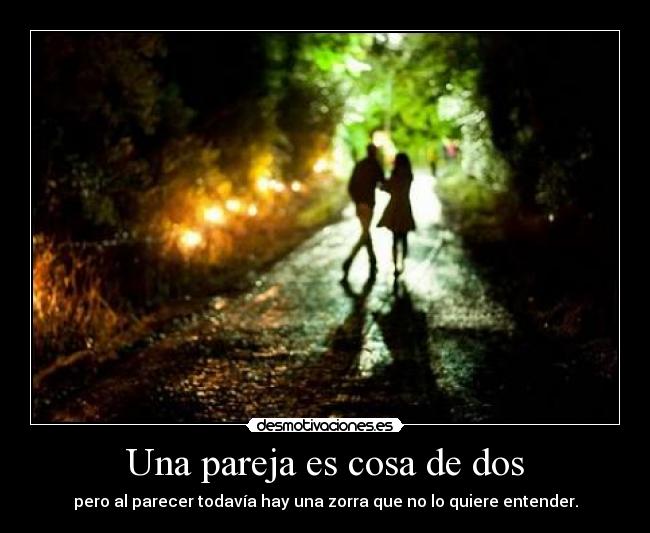 Una pareja es cosa de dos -