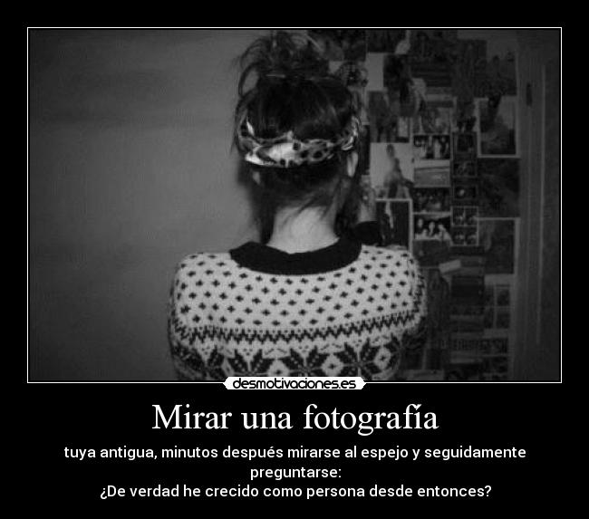 Mirar una fotografía - 