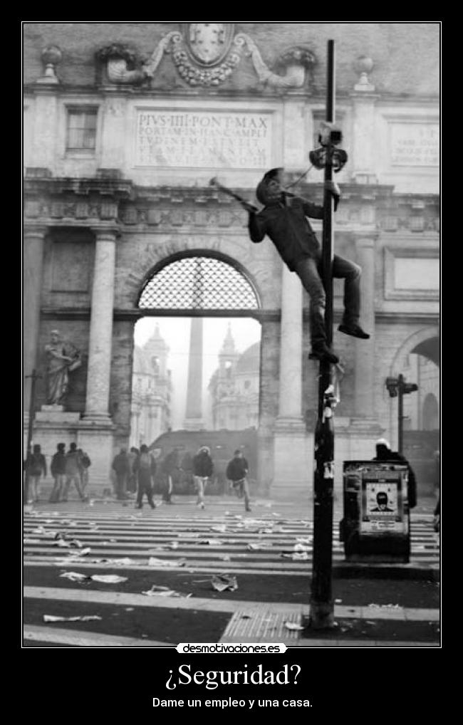 ¿Seguridad? -