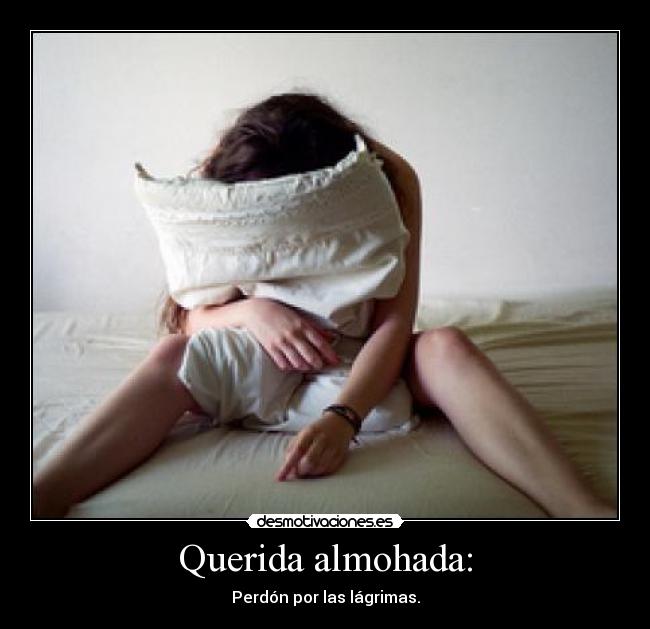 Querida almohada: - 