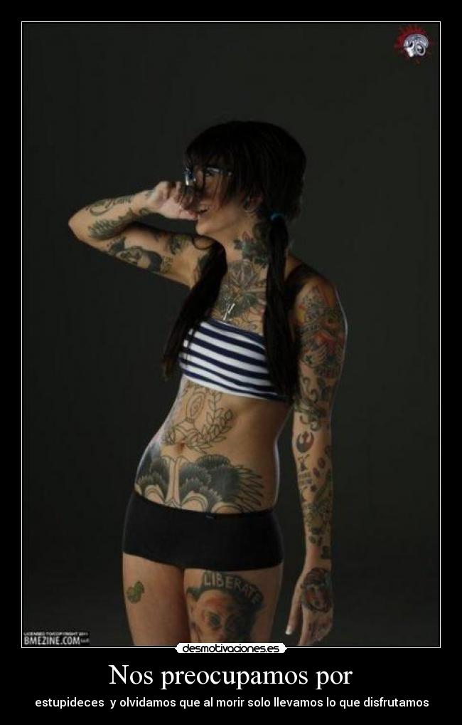 Nos preocupamos por -