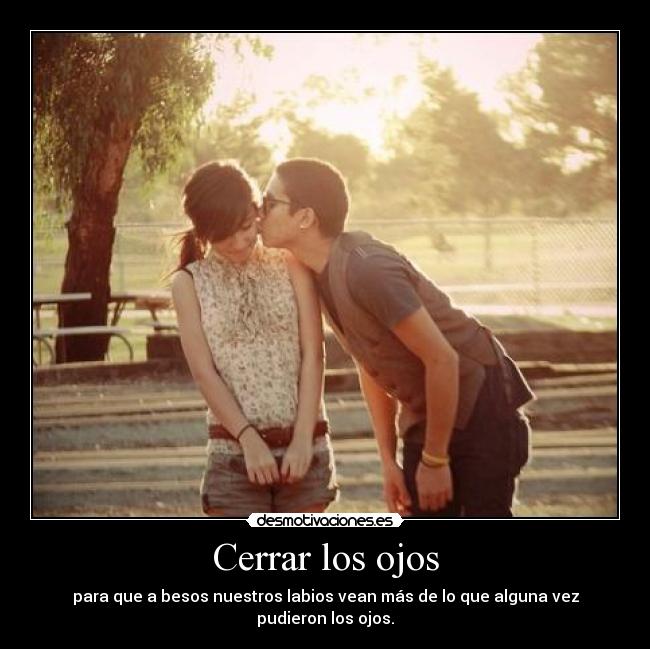Cerrar los ojos - 