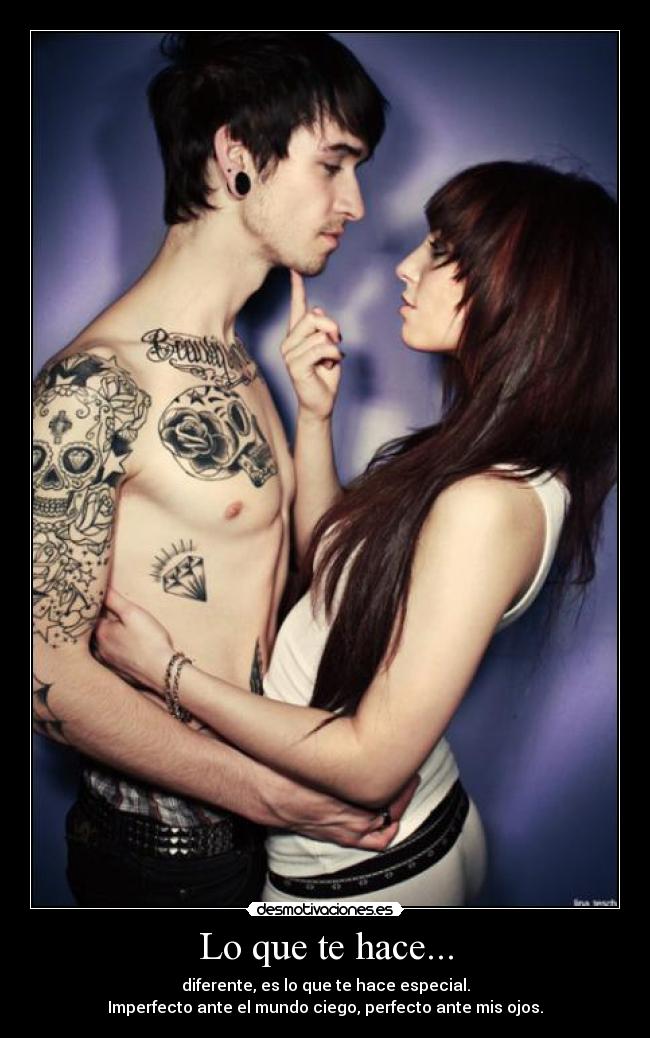 Lo que te hace... -