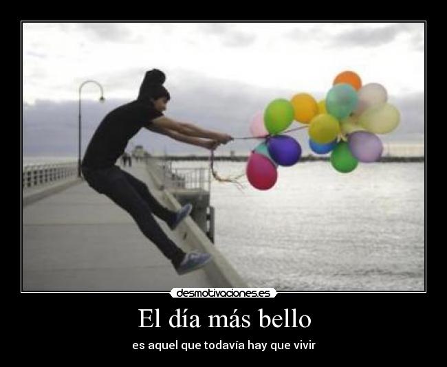 carteles winnergirl bello dia vivir desmotivaciones