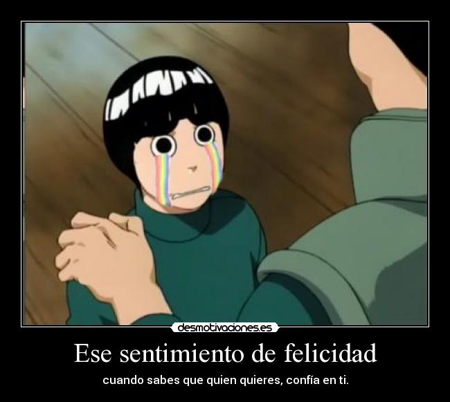 Ese sentimiento de felicidad - 