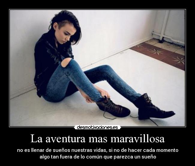 La aventura mas maravillosa -