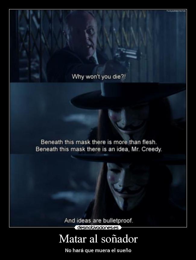 Matar al soñador -