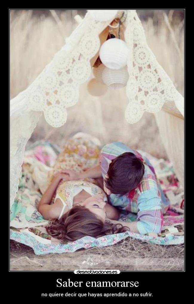 Saber enamorarse - 