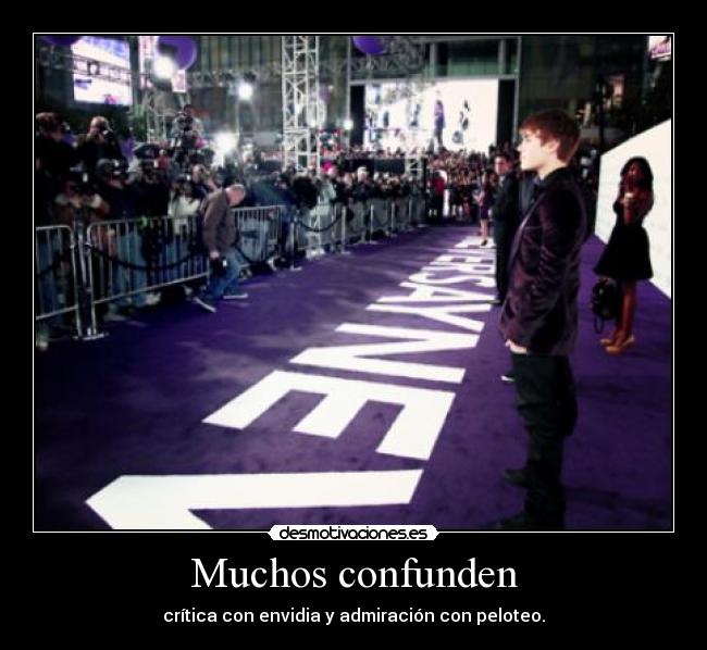 Muchos confunden -