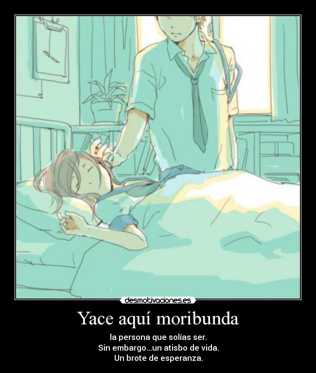 Yace aquí moribunda - 