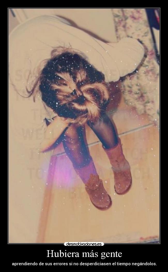 Hubiera más gente - 