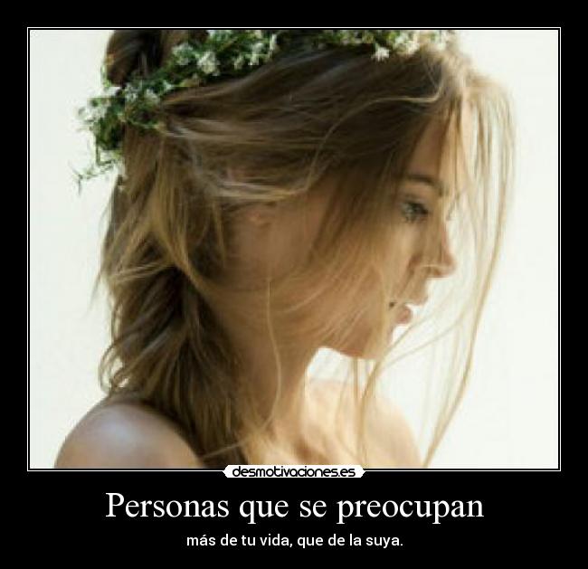 Personas que se preocupan - 