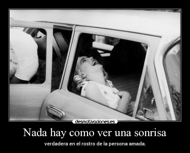 carteles sonrisa amor desmotivaciones