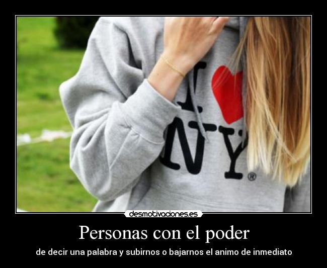 Personas con el poder -