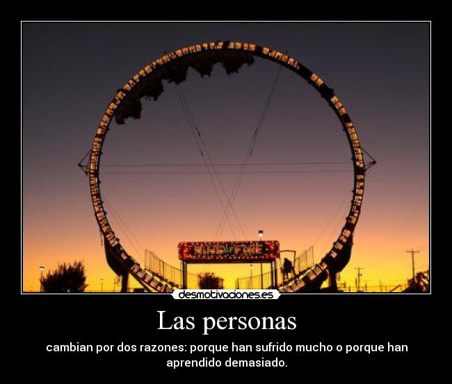 Las personas -