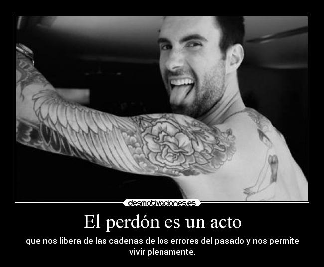 El perdón es un acto - 