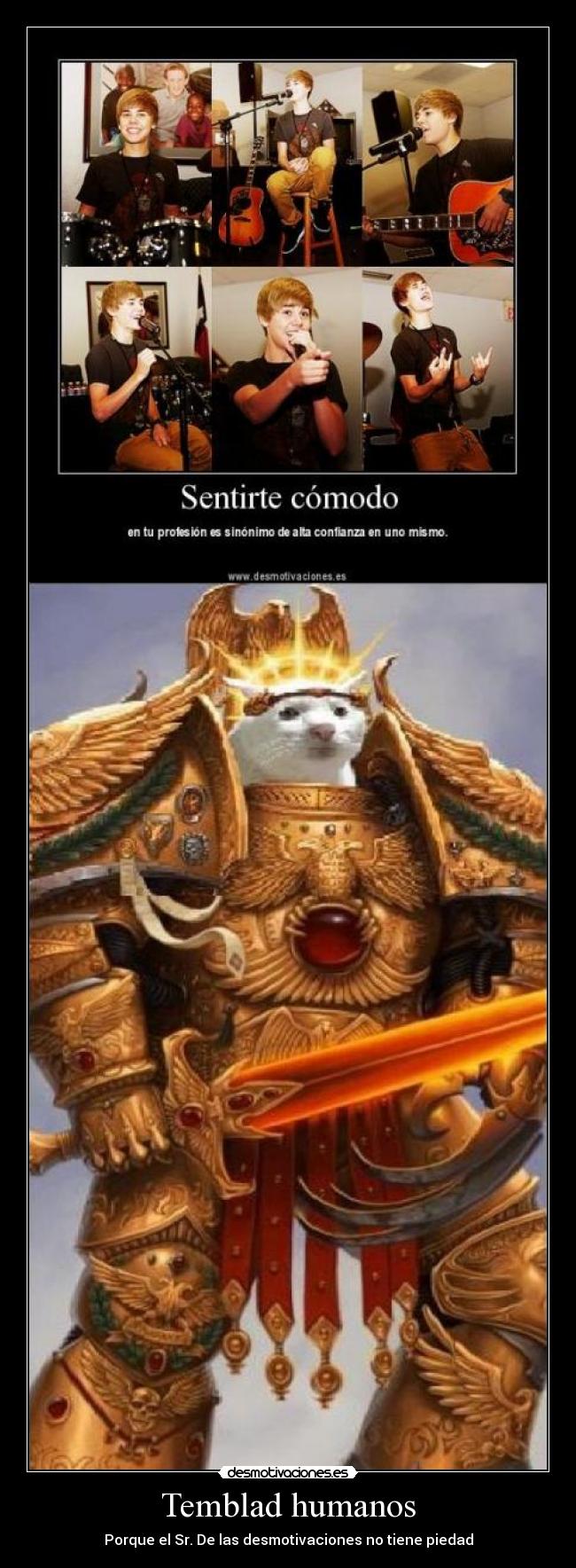 Temblad humanos - Porque el Sr. De las desmotivaciones no tiene piedad