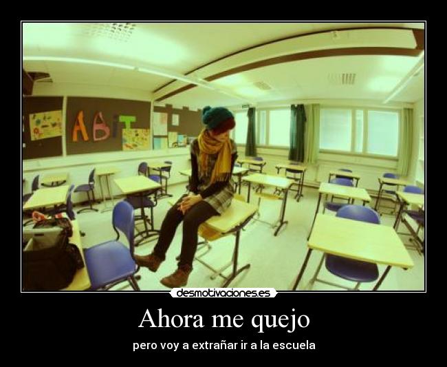 Ahora me quejo - 