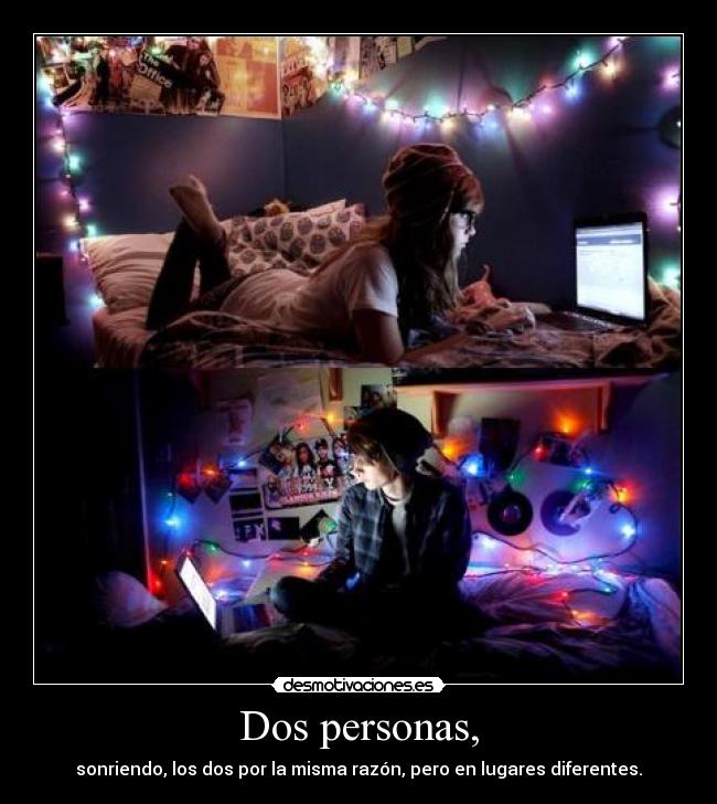 Dos personas, - 