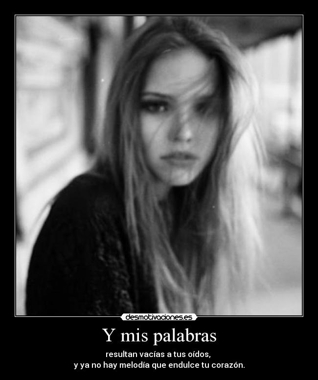 Y mis palabras - 