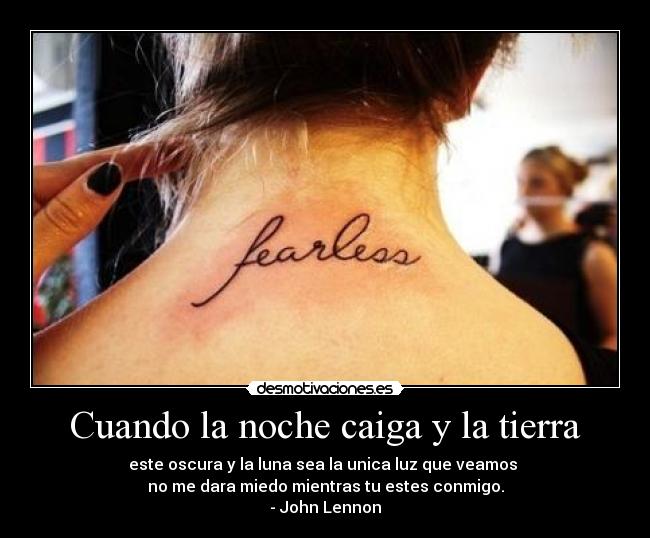 Cuando la noche caiga y la tierra - 