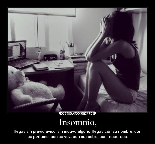 Insomnio, - 