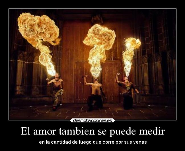 El amor tambien se puede medir -