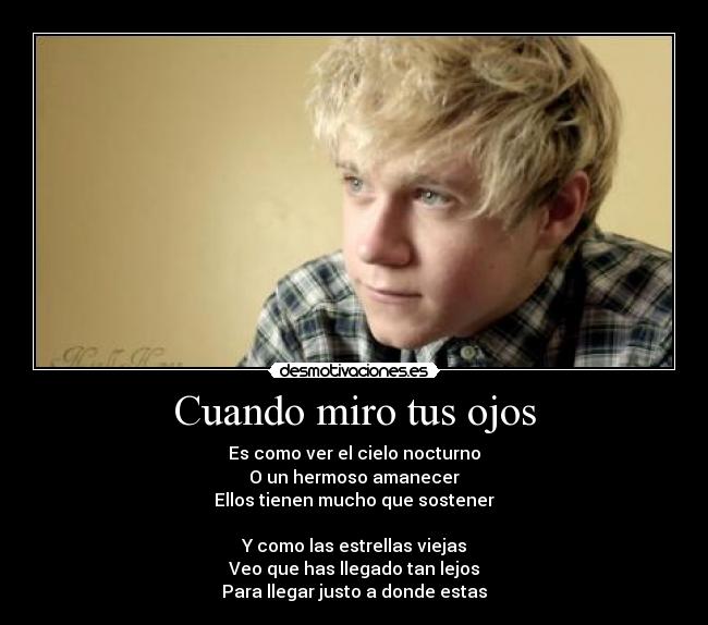 Cuando miro tus ojos - 