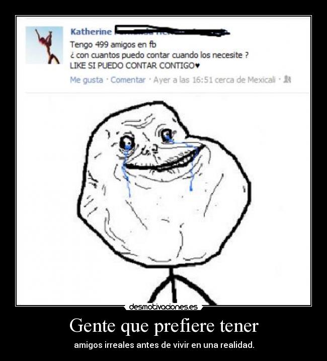 Gente que prefiere tener - 