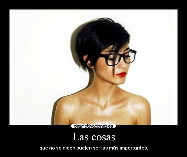 Las cosas - 