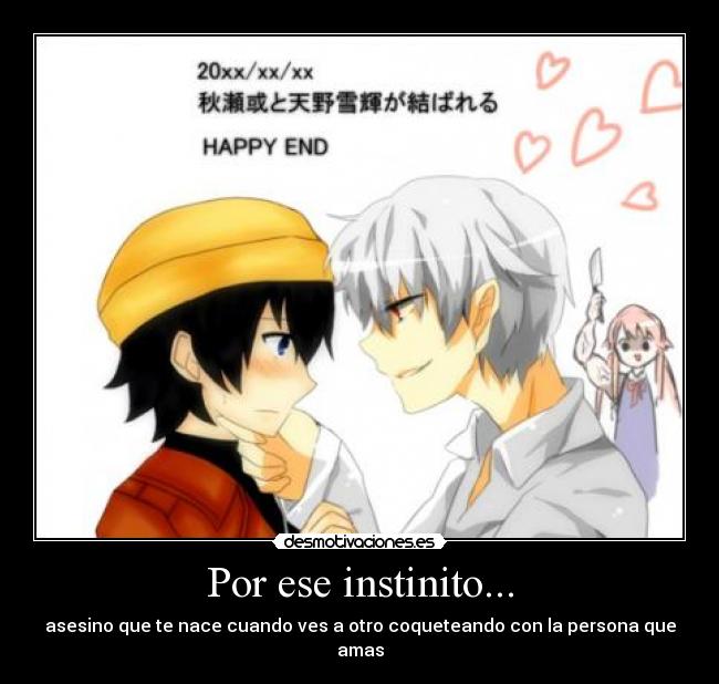 Por ese instinito... - 