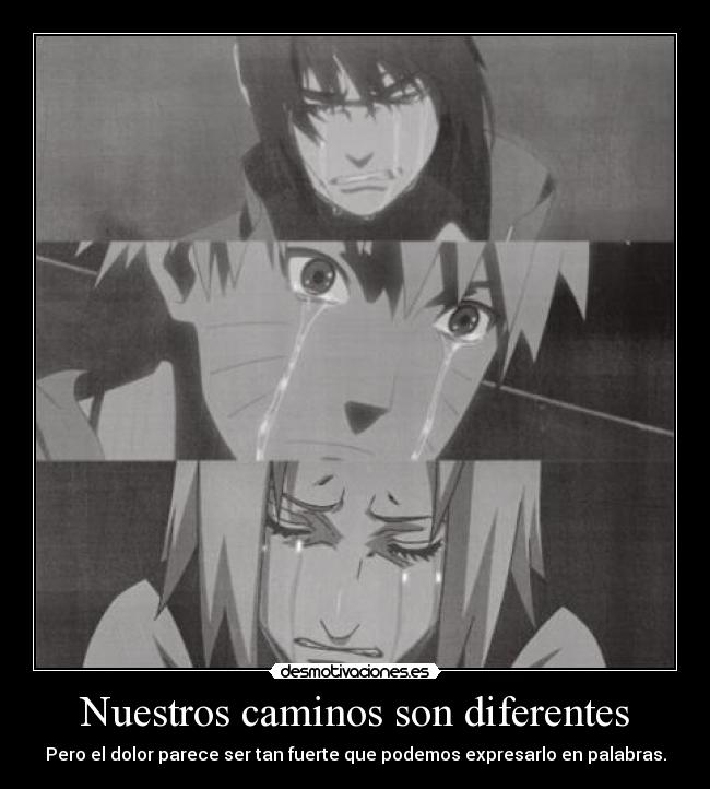 carteles naruto desmotivaciones