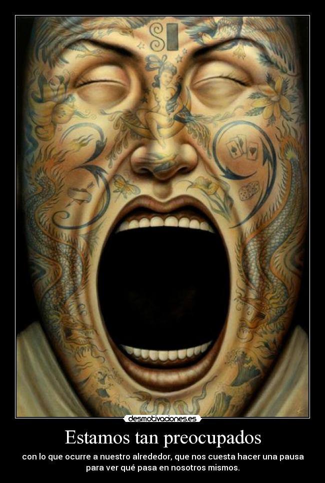 Estamos tan preocupados -