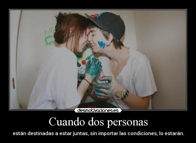 Cuando dos personas -
