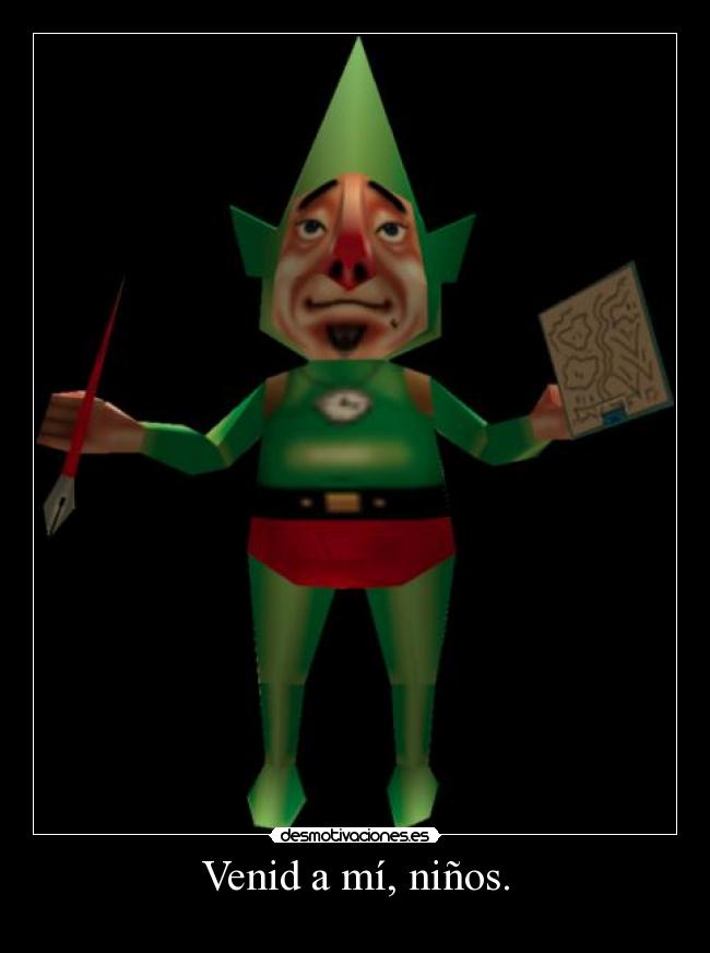 Venid a mí, niños. -