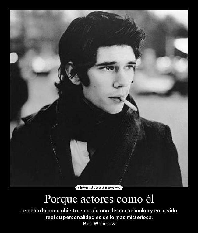 carteles ben whishaw desmotivaciones