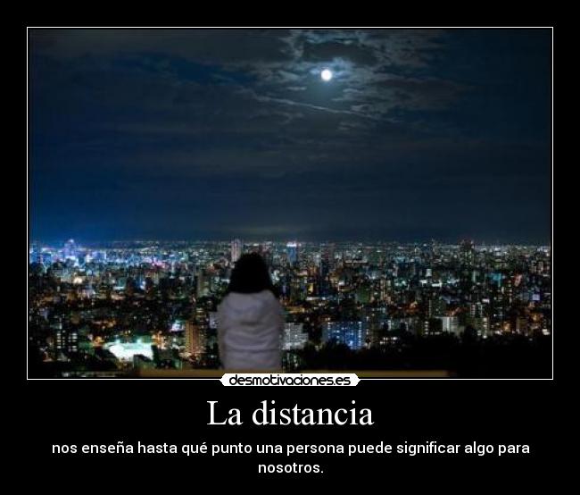 La distancia - 