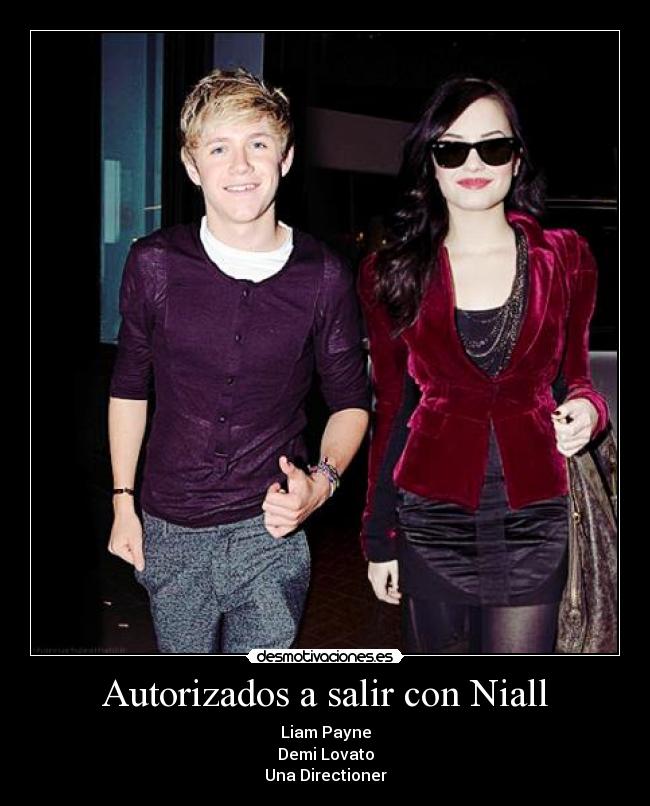 Autorizados a salir con Niall -