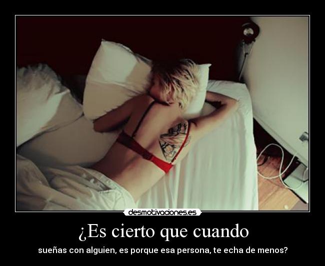 ¿Es cierto que cuando - 