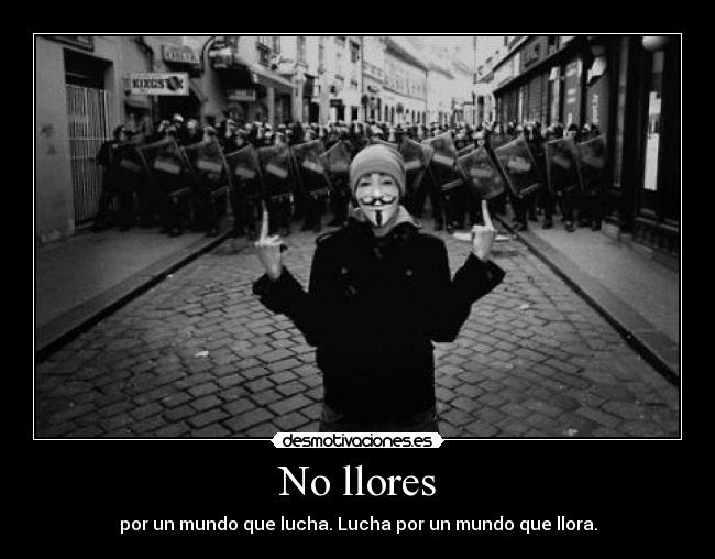 No llores - 