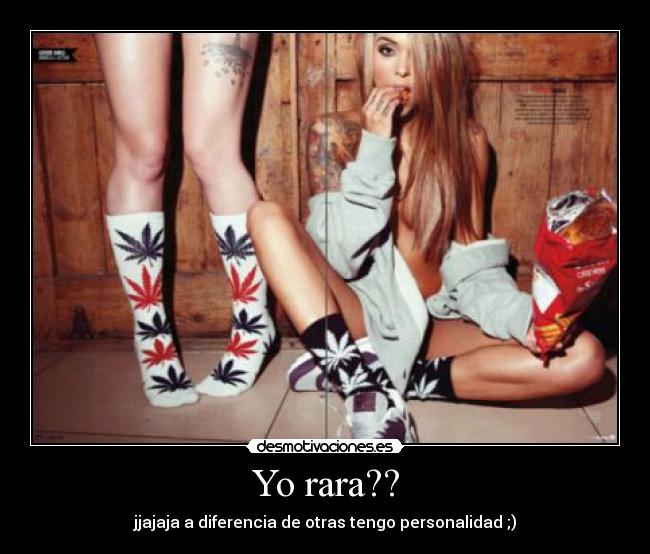 Yo rara?? -