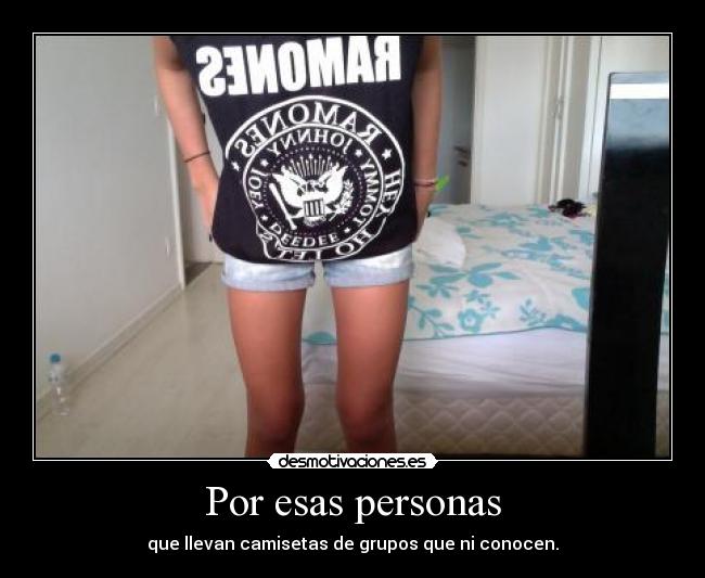 Por esas personas - 