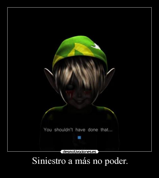 Siniestro a más no poder. -